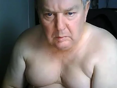 grandpa stroke on webcam