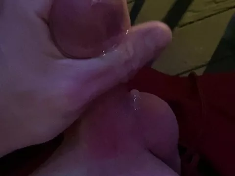 Outdoor cumshot